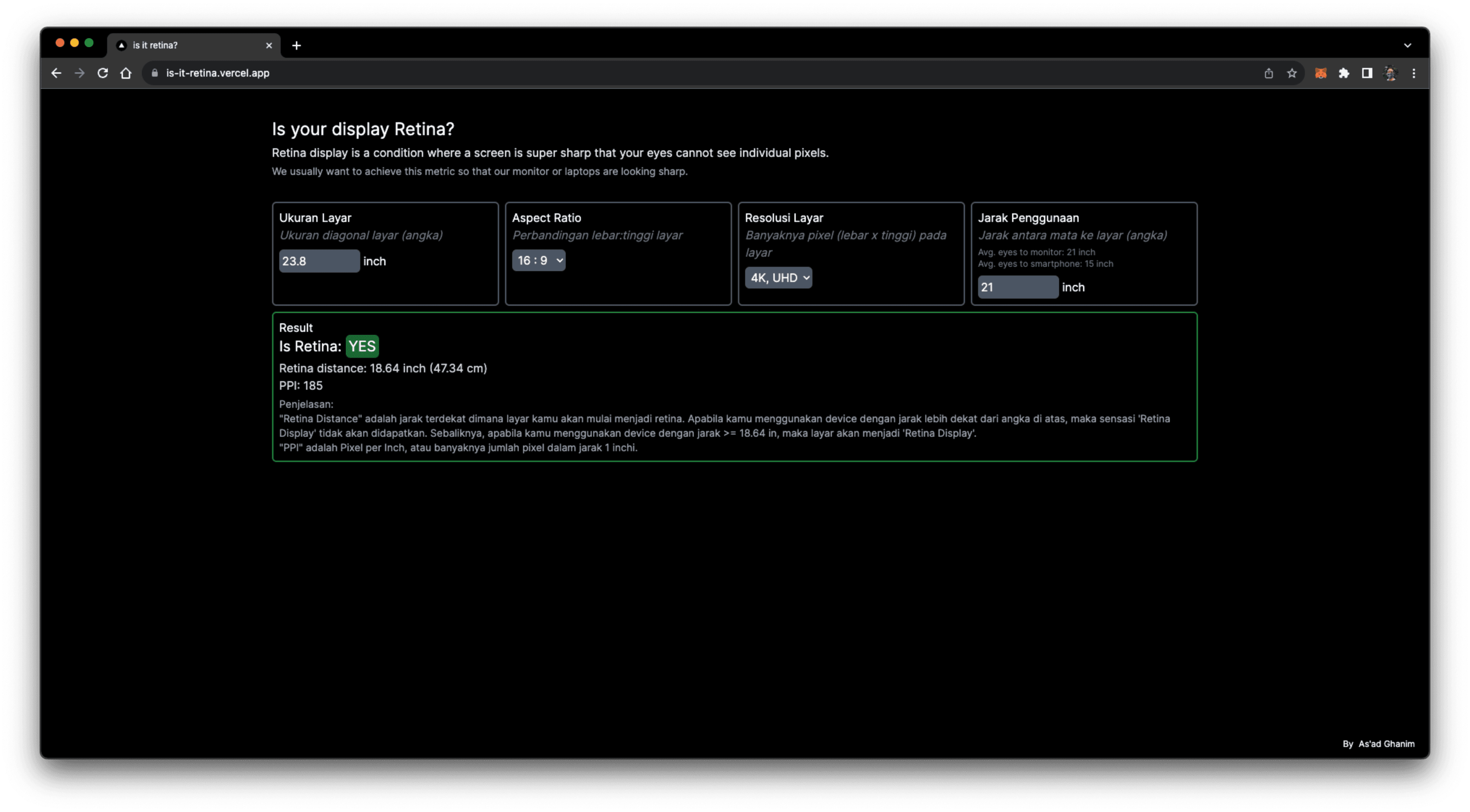 Is it Retina? — screenshot 1