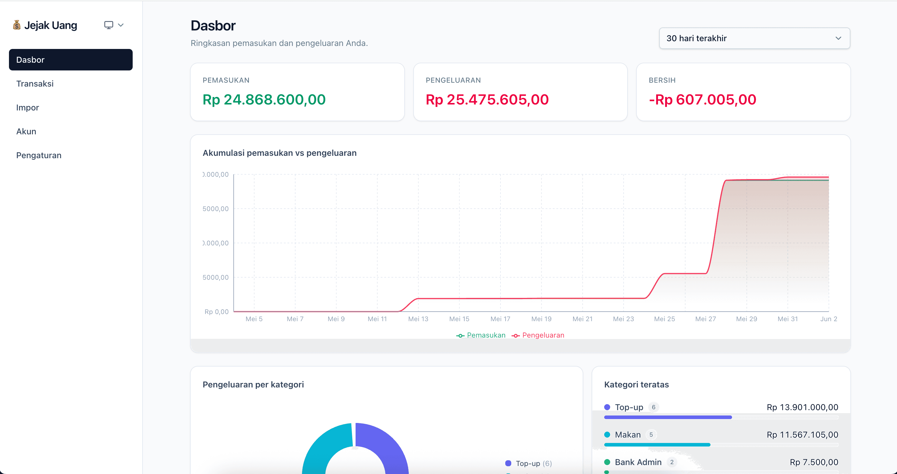 Jejak Uang — screenshot 1